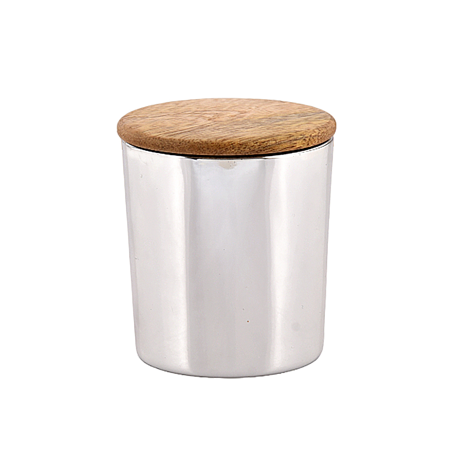 Premium Scented Candle – Silver Glass Jar (Smell Heavenly Fragrance) - Image 4