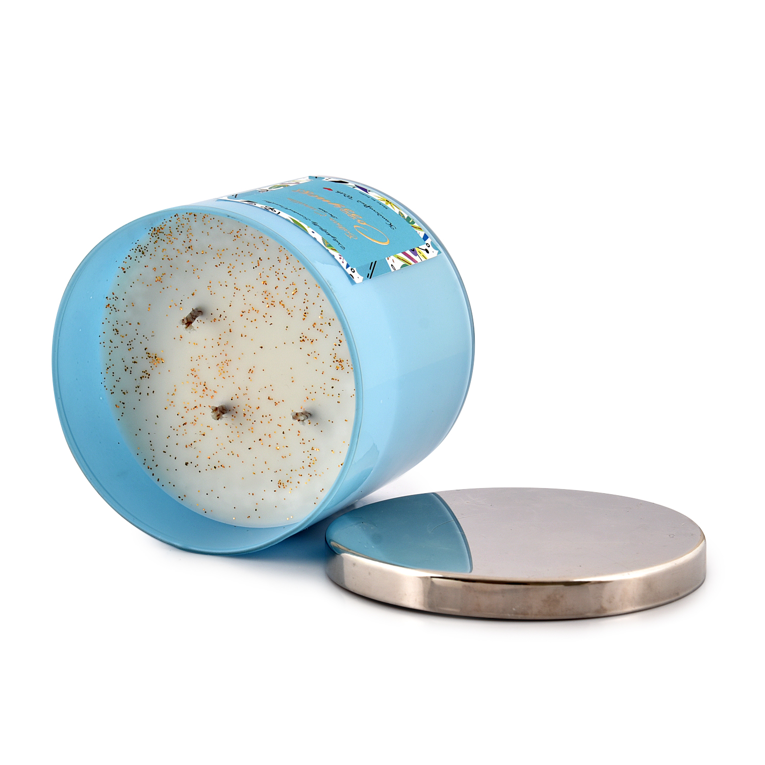 Edhas Delightfully Scented 3-Wick Candle - Image 5