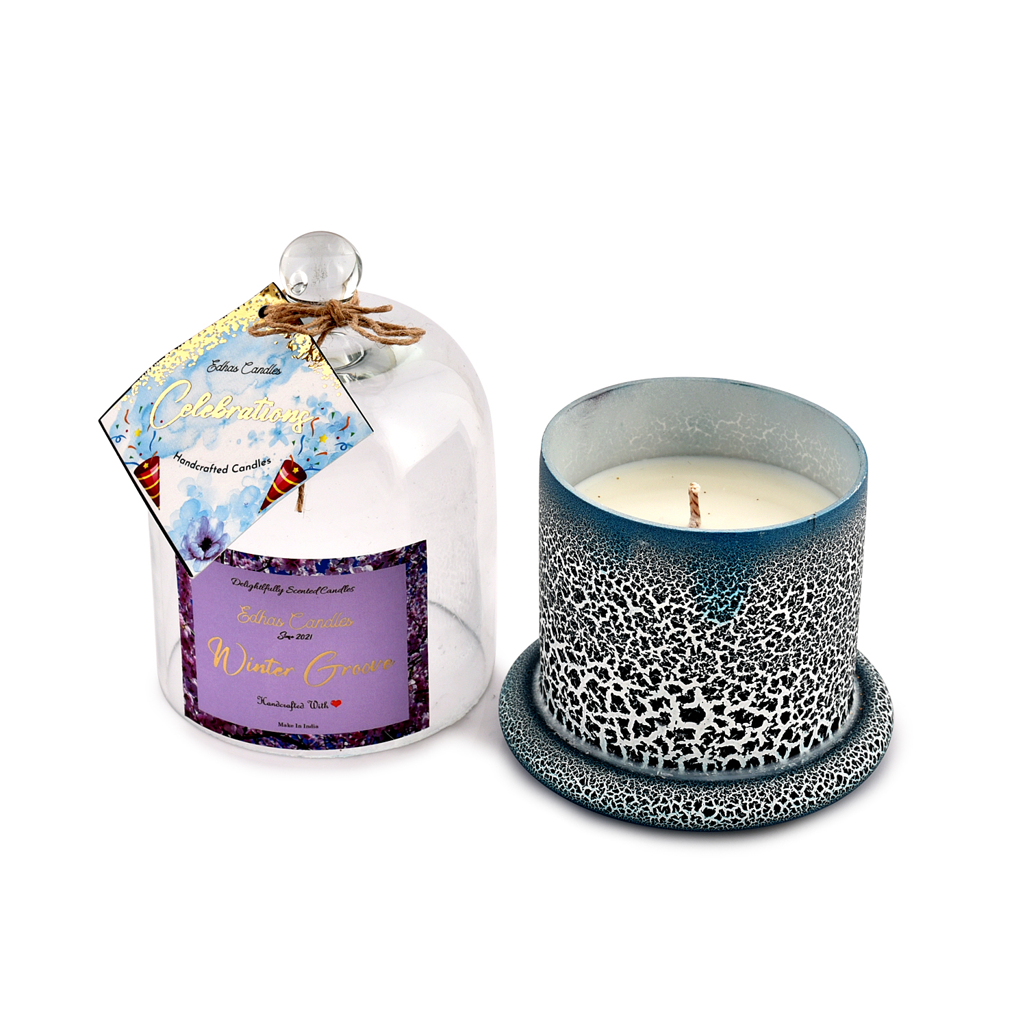 Edhas Winter Groove 1-Wick Candle – A Cozy Seasonal Escape - Image 4