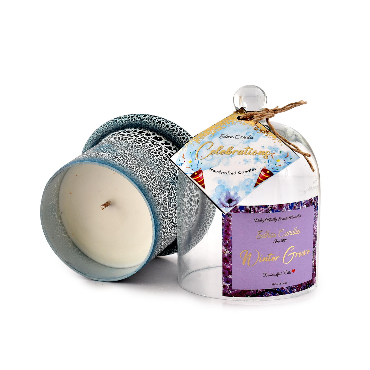 Edhas Winter Groove 1-Wick Candle – A Cozy Seasonal Escape - Image 5