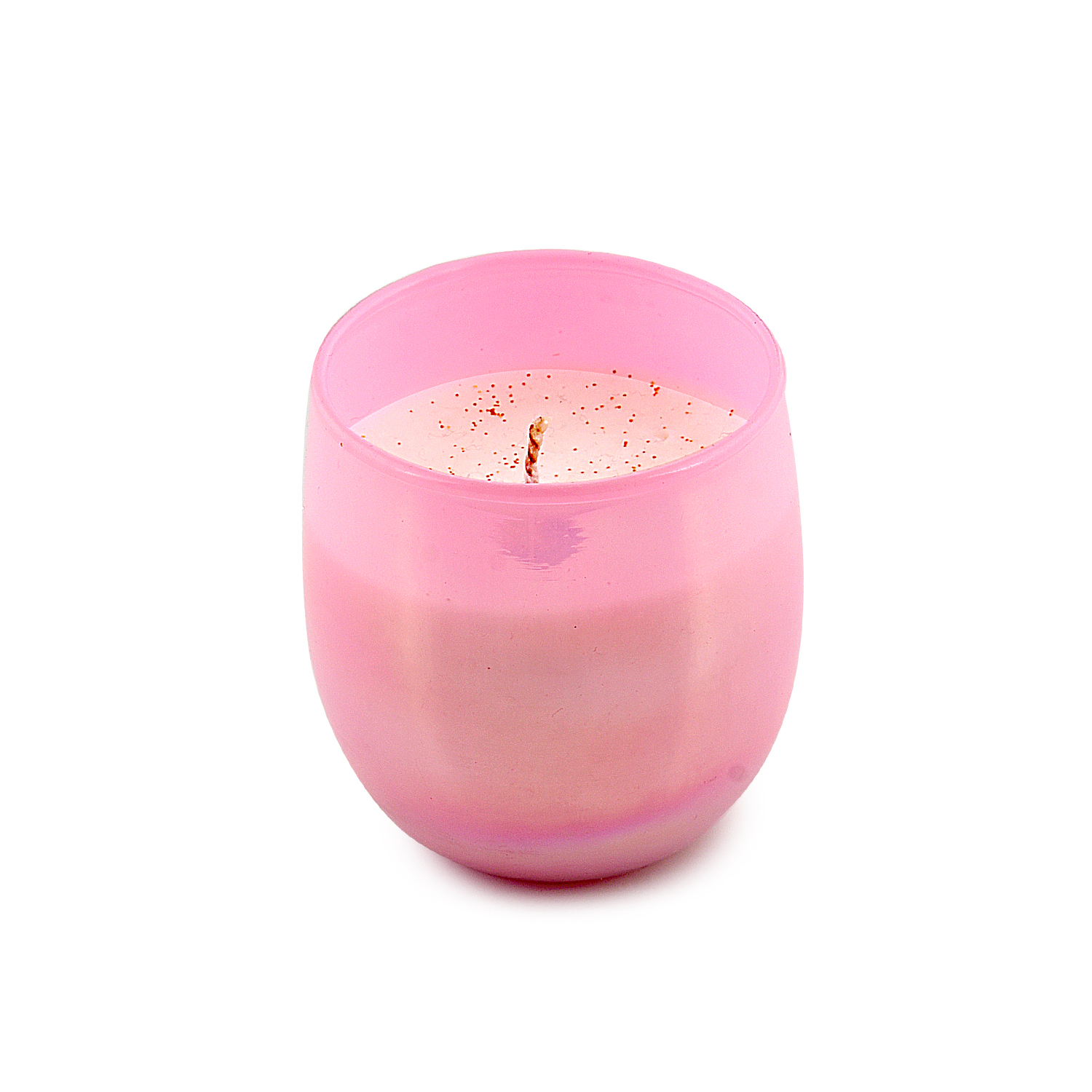 Edhas Pink Glass Jar Scented Candle – Luxurious & Elegant Aroma for a Cozy Ambiance - Image 2